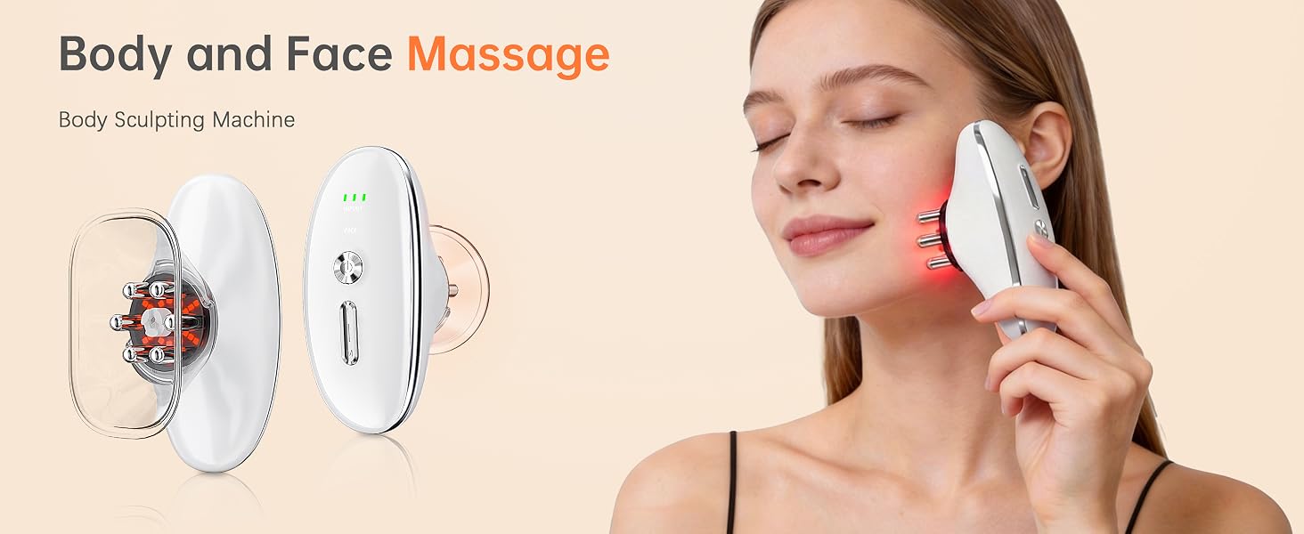 3-in-1 Body and Face Sculpting Massager - 7