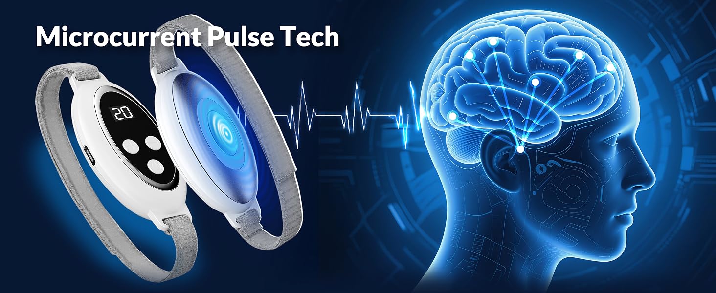 Handheld Pulse Sleep Aid and Anxiety Relief Device - 7