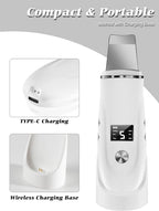 Ultrasonic Facial Skin Scrubber and Pore Cleaner