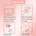 Double Ended Ice Roller for Face and Body