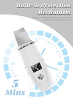 Ultrasonic Facial Skin Scrubber and Pore Cleaner