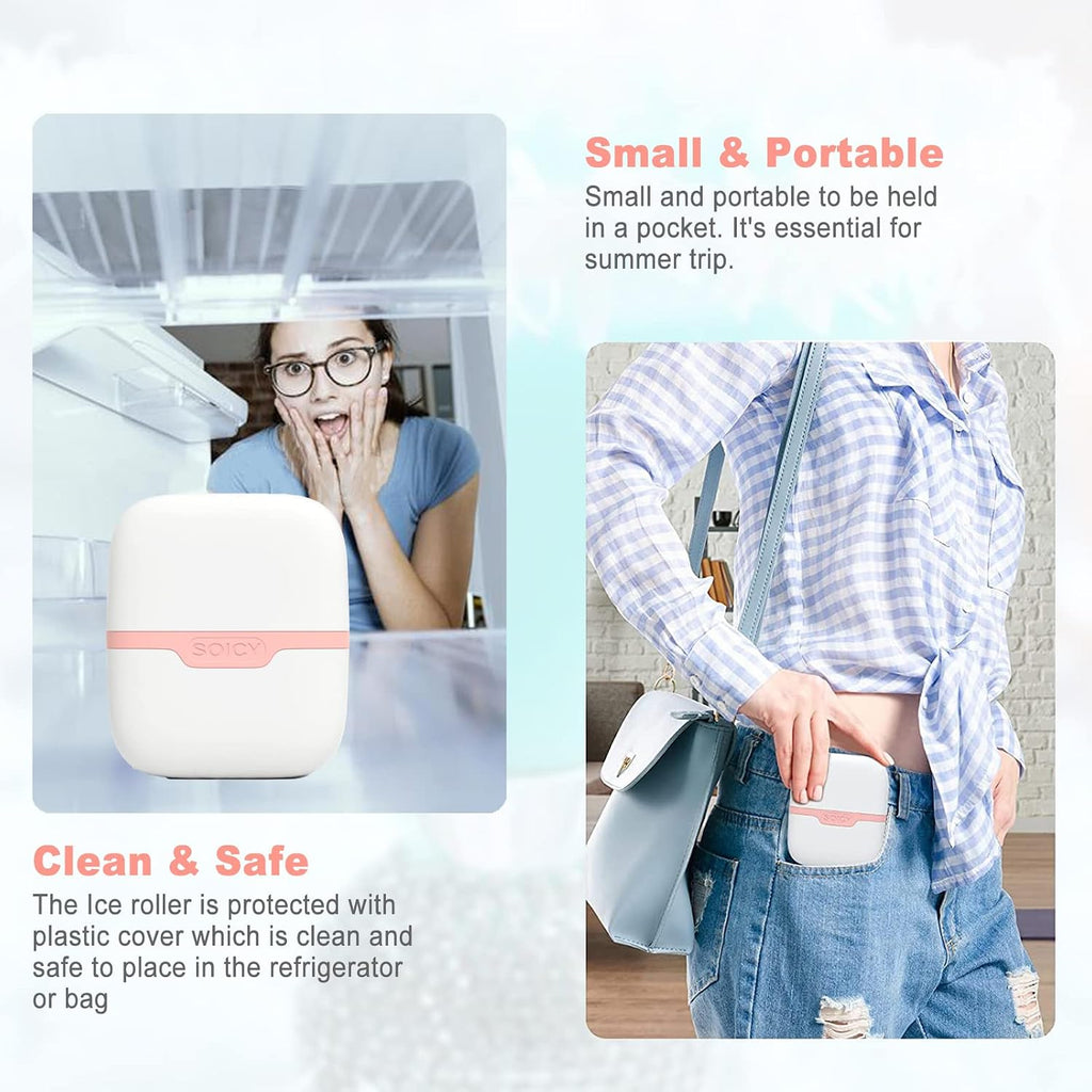 Double Ended Ice Roller for Face and Body