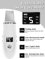 Ultrasonic Facial Skin Scrubber and Pore Cleaner