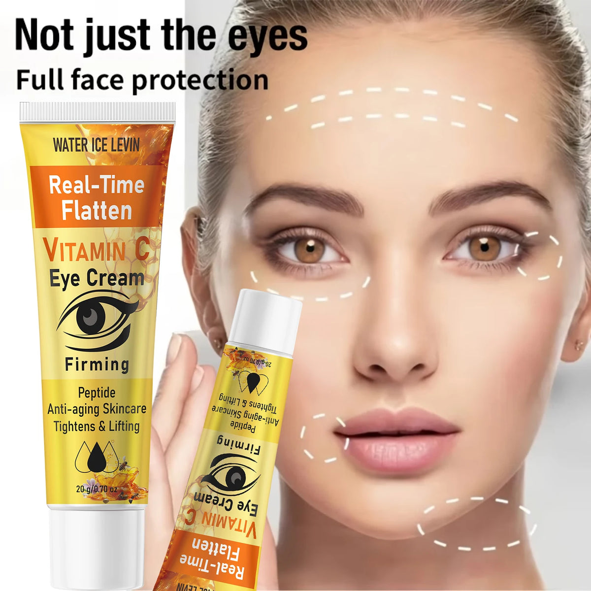Water Ice Levin Bee Venom Peptide Eye Cream Anti Aging Firming Treatment