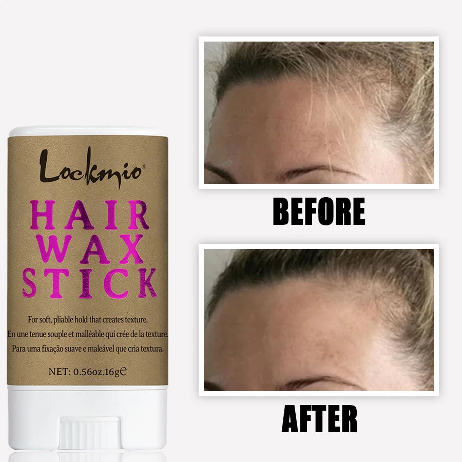 Lockmio Hair Wax Stick 16g for Frizz and Flyaway Control - 6