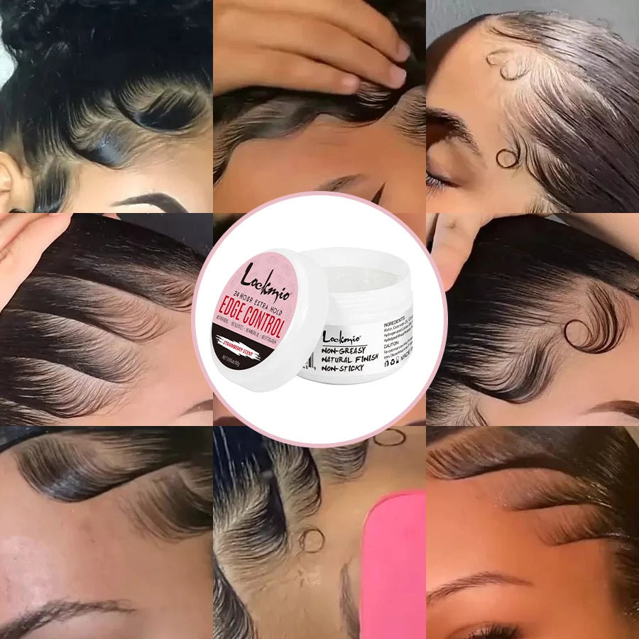 30g Extra Hold Edge Control Hair Styling Pomade and Braiding Wax - 6