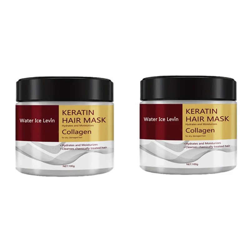 Collagen Keratin Hair Mask Moisturizing Conditioner for Damaged Hair 100g