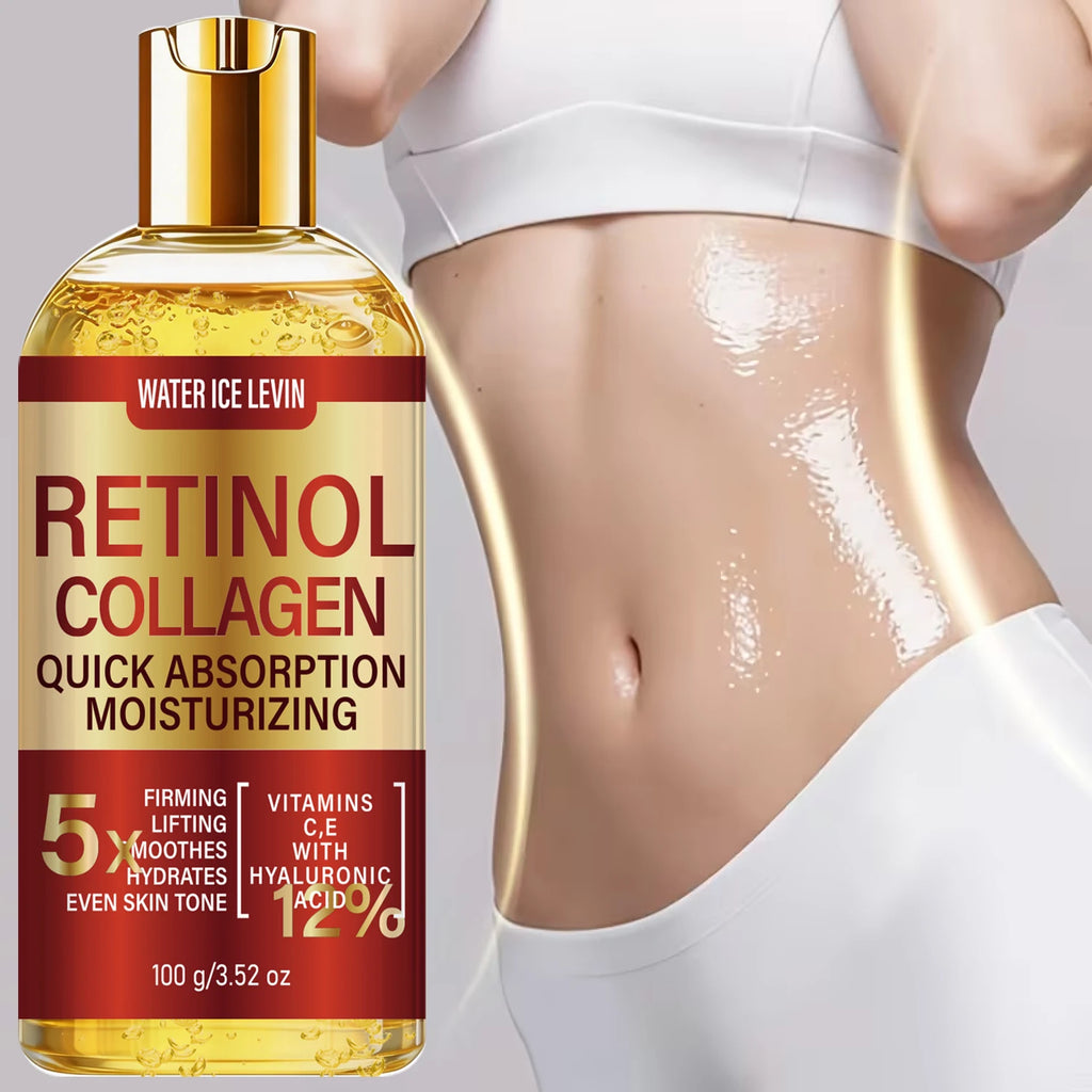 Retinol Collagen Body Oil Moisturizing Firming Skin Treatment 100g