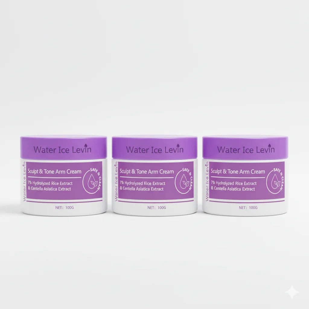 Water Ice Levin Arm Firming Cream Rice Extract Skin Tightening 100g
