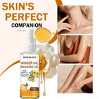 Natural Ginger Arnica Massage Oil Hydrating Plant Based Body Care 100g