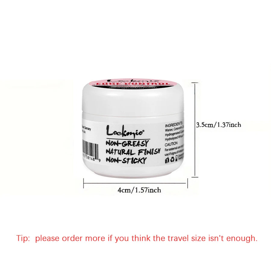 30g Extra Hold Edge Control Hair Styling Pomade and Braiding Wax - 9