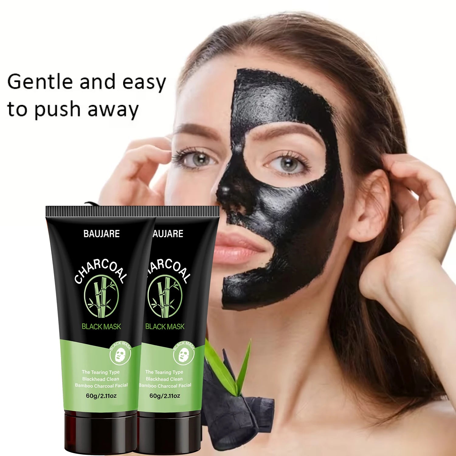 Water Ice Levin Charcoal Blackhead Peel Off Mask Deep Pore Cleanser - 3
