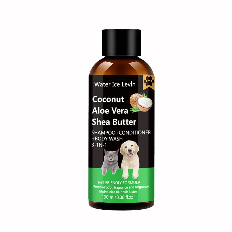 Water Ice Levin 3 in 1 Pet Shampoo Conditioner and Deodorizing Wash - 12