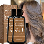 Natural Brown Hair Dye Shampoo 100ml Ginger Ginseng Hair Coloring