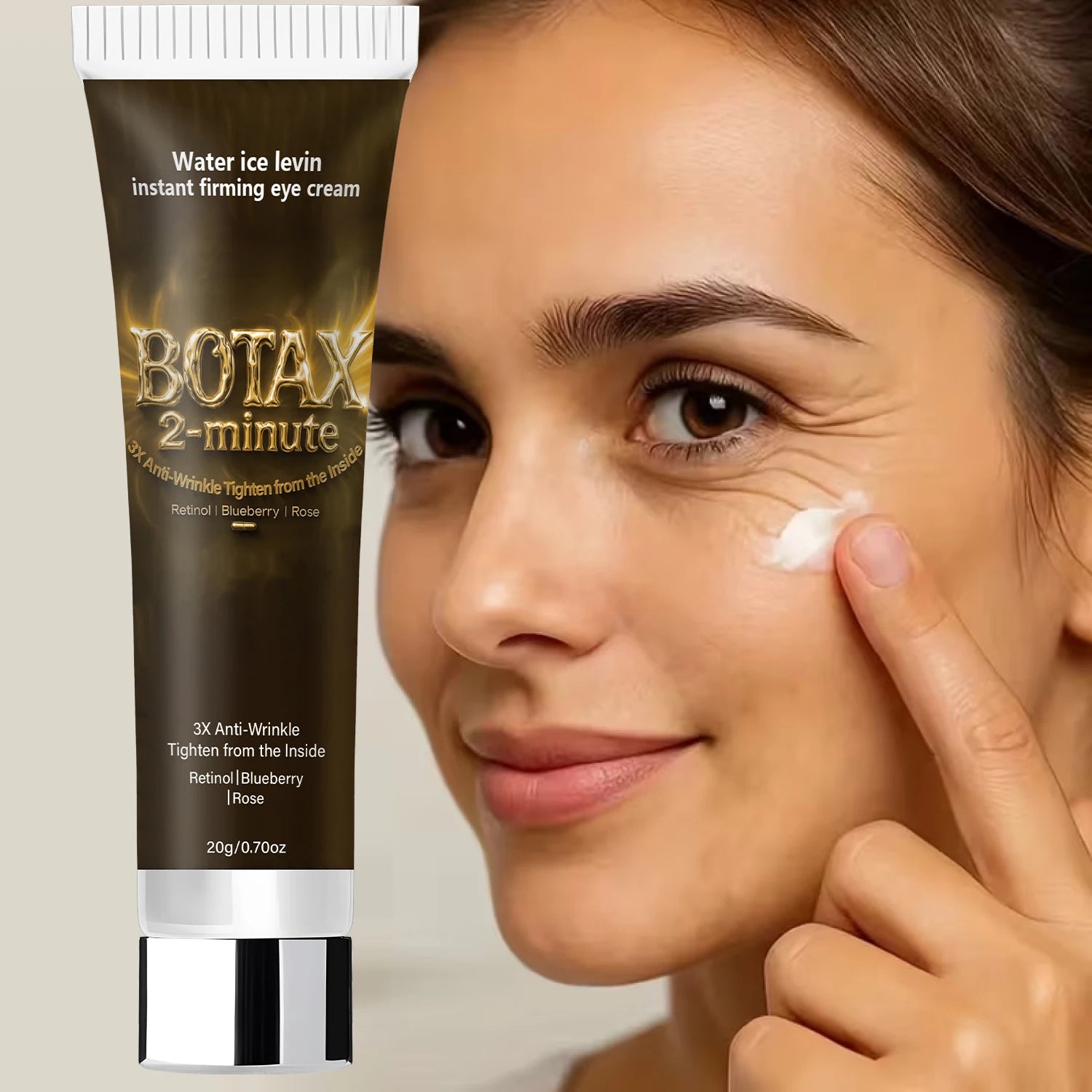Water Ice Levin Instant Firming Eye Cream Retinol Anti Wrinkle Treatment - 1