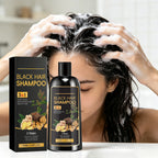 100ml Herbal Black Hair Dye Shampoo for All Hair Types