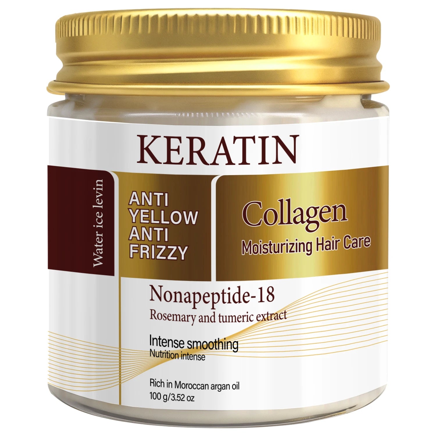 Keratin Collagen Hair Mask 100g with Argan Oil and Rosemary Extract