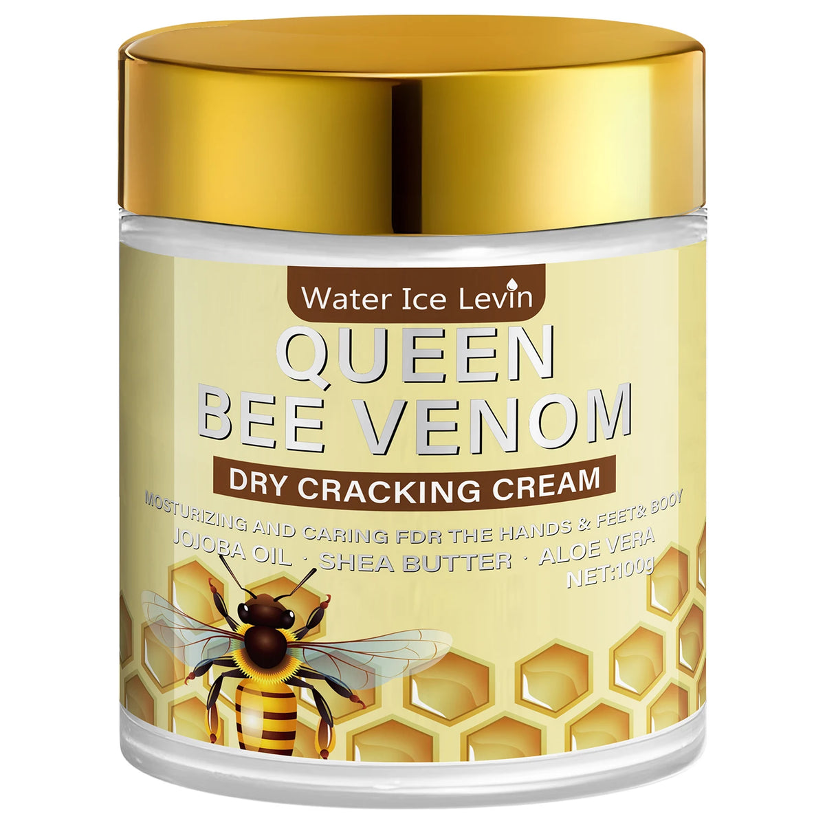 Bee Venom Intensive Repair Cream for Dry Cracked Skin Hands and Feet