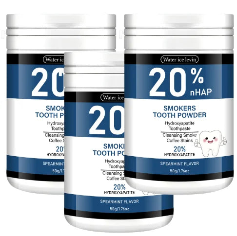 20% Hydroxyapatite Teeth Whitening Powder for Smoke and Coffee Stains