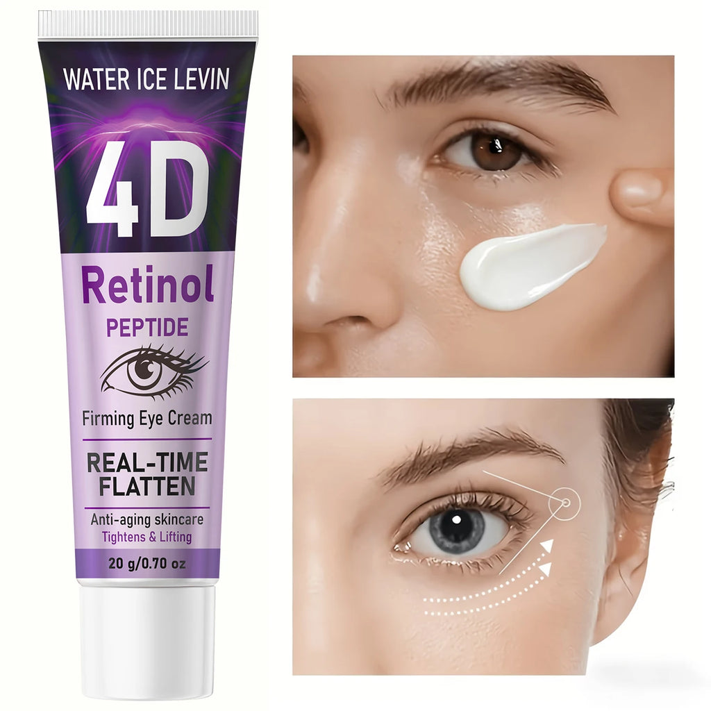 4D Retinol Peptide Eye Cream Firming Anti Aging Collagen Eye Treatment
