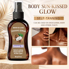 Coconut Infused Sunless Tanning Serum Gradual Body Bronzer 60g