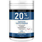 20% Hydroxyapatite Teeth Whitening Powder for Smoke and Coffee Stains