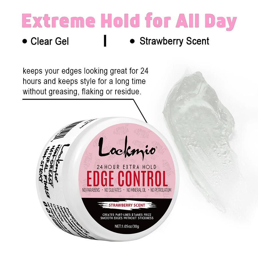 30g Extra Hold Edge Control Hair Styling Pomade and Braiding Wax