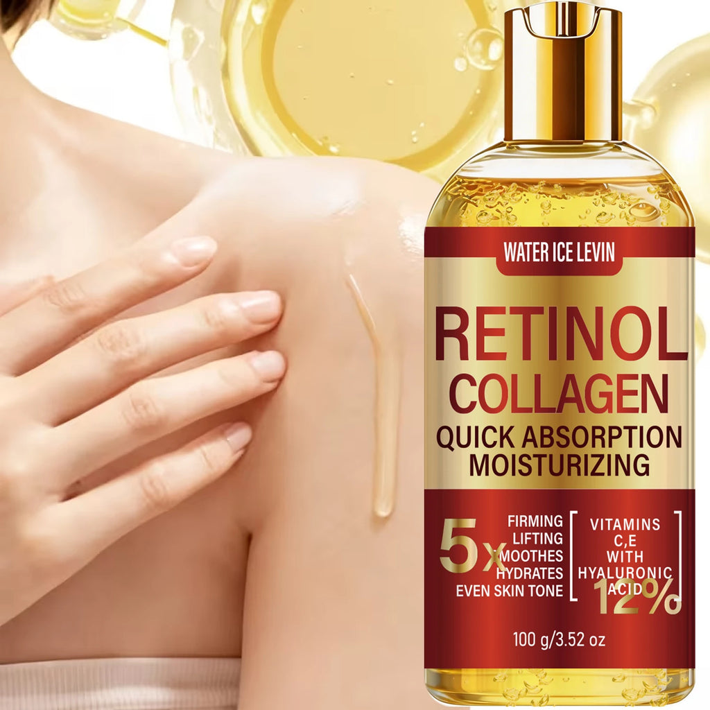 Retinol Collagen Body Oil Moisturizing Firming Skin Treatment 100g