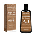 Natural Brown Hair Dye Shampoo 100ml Ginger Ginseng Hair Coloring