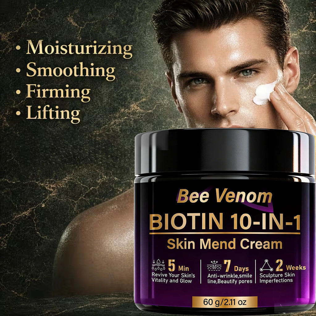 Bee Venom Biotin 10-in-1 Anti Aging Face Cream Moisturizer