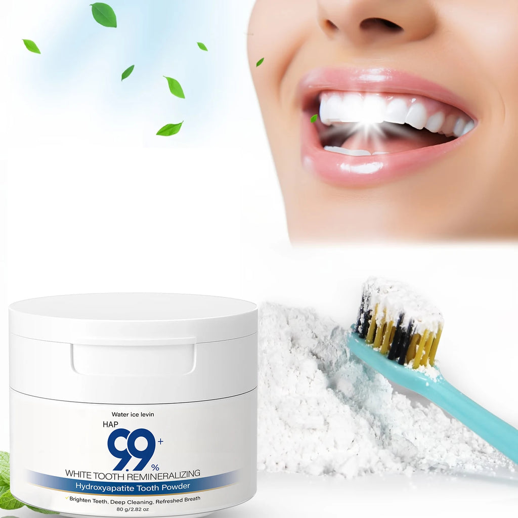HAP Hydroxyapatite Tooth Powder Remineralizing Teeth Whitening Cleaner