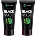 Baujare Blackhead Remover Charcoal Peel Off Face Mask for All Skin Types