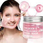 Water Ice Levin Collagen Hyaluronic Acid Facial Mask 60g Hydrating Cream
