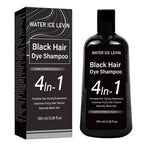 Water Ice Levin 100ml Black Hair Dye Shampoo Ginger Ginseng Extract
