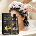 100ml Herbal Black Hair Dye Shampoo for All Hair Types