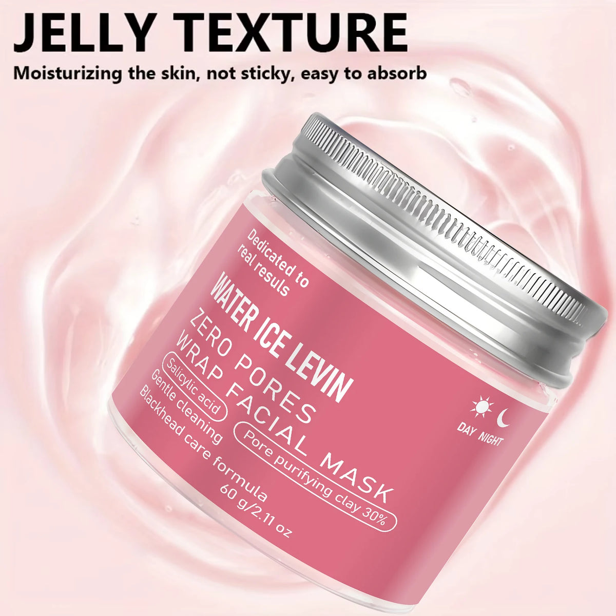 Water Ice Levin Salicylic Acid Clay Mask for Pore Cleansing and Blackheads
