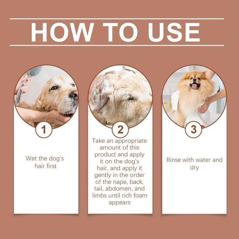 Water Ice Levin 3 in 1 Pet Shampoo Conditioner and Deodorizing Wash