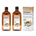 Natural Coconut Massage Oil with Lemongrass Hydrating Body Skin Care