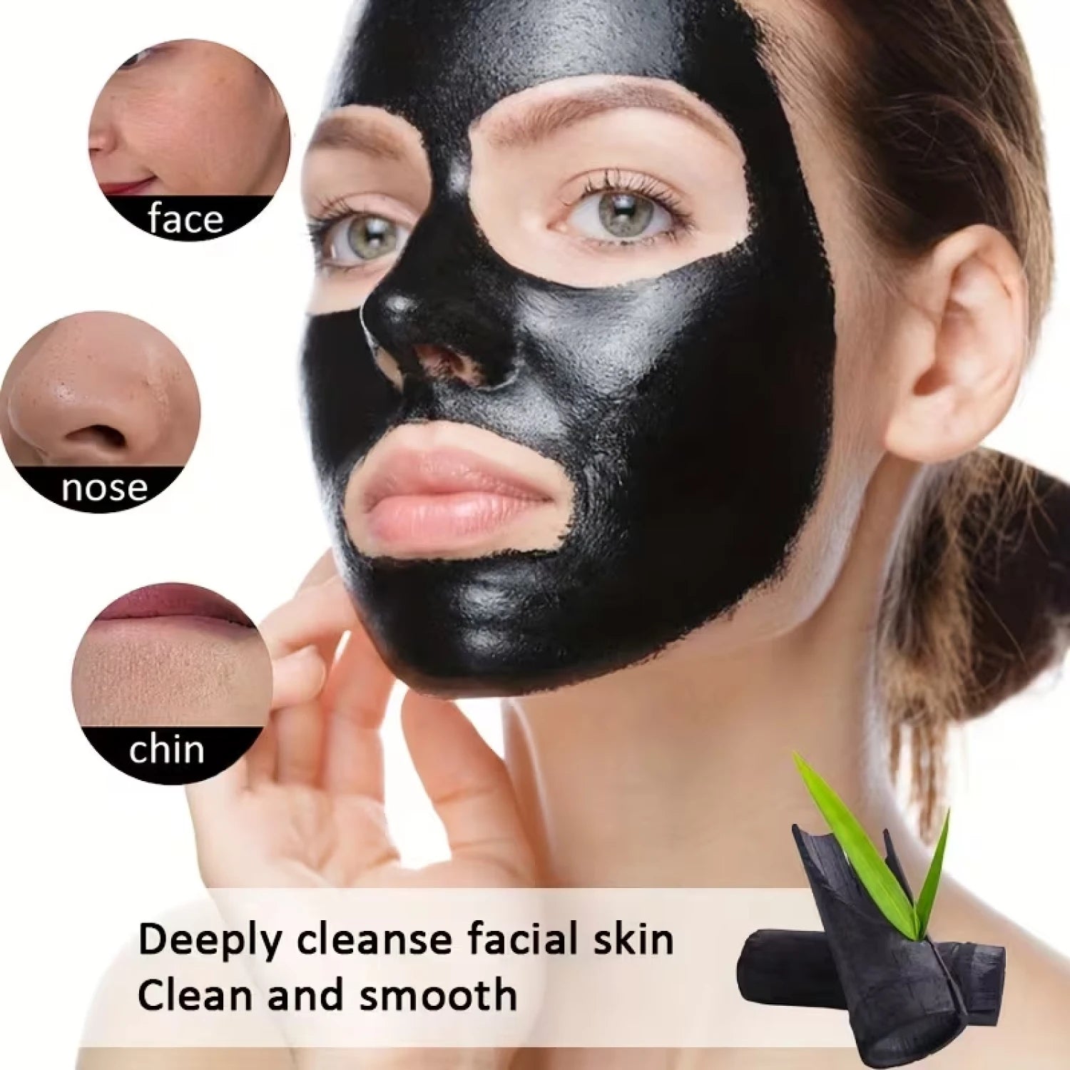 Water Ice Levin Charcoal Blackhead Peel Off Mask Deep Pore Cleanser - 2