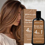 Natural Brown Hair Dye Shampoo 100ml Ginger Ginseng Hair Coloring