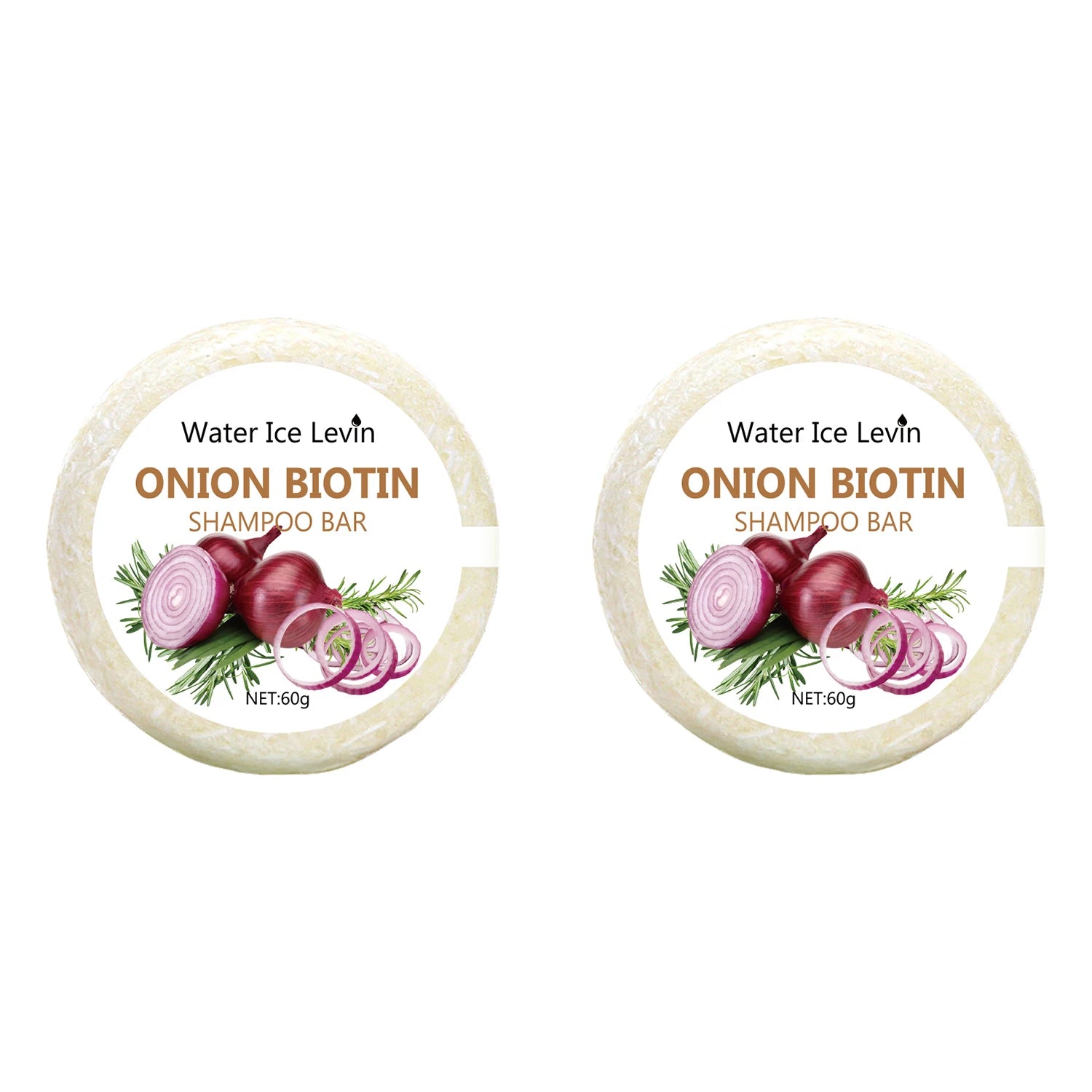 Onion and Biotin Shampoo Bar 60g for All Hair Types