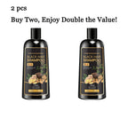 100ml Herbal Black Hair Dye Shampoo for All Hair Types