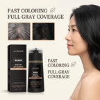 200ml Herbal Black Hair Dyeing Shampoo for Gray Hair Coverage