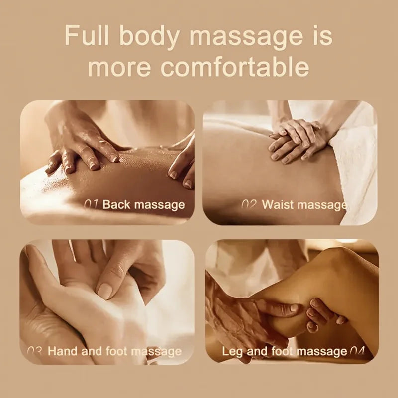 Natural Coconut Massage Oil with Lemongrass Hydrating Body Skin Care