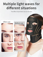 7-Color LED Face and Neck Rejuvenation Light Therapy Mask
