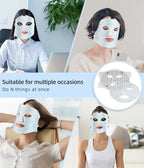 LED Red Light Therapy Face Mask with Cooling Gel Pack