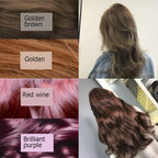 500ml Herbal Hair Color Shampoo for Gray Hair Coverage and Shine