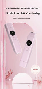 2-in-1 Painless Electric Hair Trimmer for Face and Body