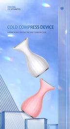 Handheld Facial Cold Compress Ice Massager for Skin Tightening