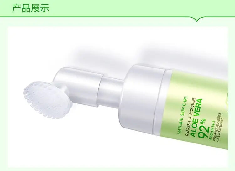 Bioaqua Aloe Vera Cleansing Foam Moisturizing Facial Wash 120ml - 20